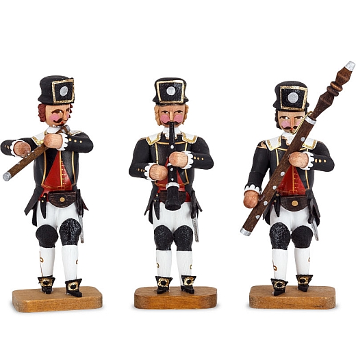 Barockbergleute Musiker (3 Figuren)