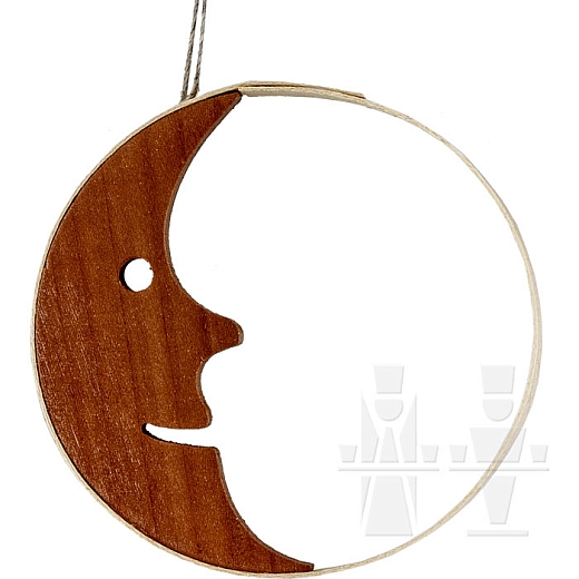 Christmas ornament moon