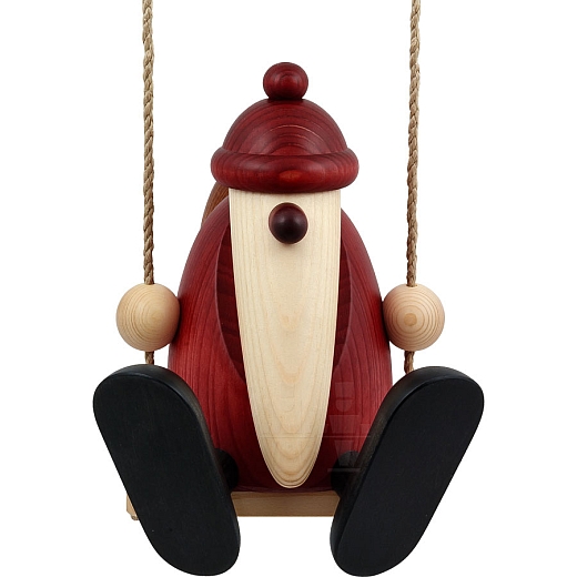 Santa Claus on swing, large