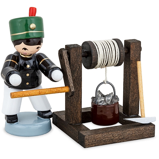 Winter child Miner with Windlass lacquered finish