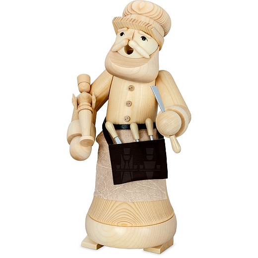 Smoking Man Wood turner nature leave