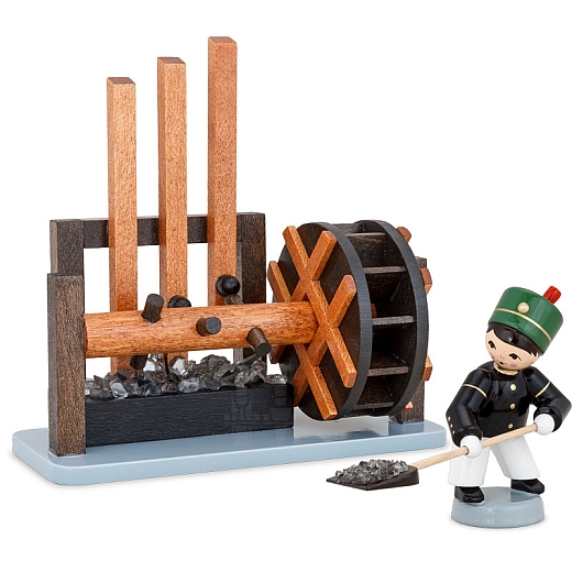 Miner with Stamp mill lacquered finish