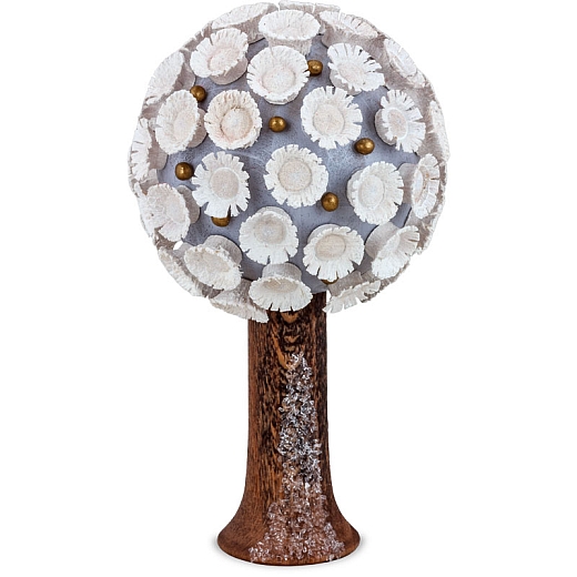 Bloom tree white/gold