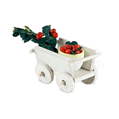 Hand cart with Cherries