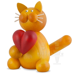 Cat Emmi with Heart