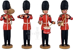 Four musicians of the Queen’s Guard