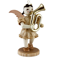 Angel short skirt with tenor horn