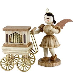 Angel short skirt with barrel organ