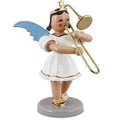 Angel short skirt white with trombone