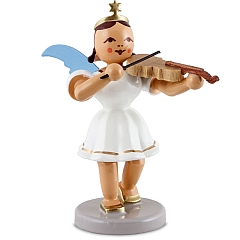 Angel short skirt white with violin