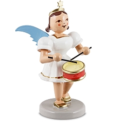 Angel short skirt white with drum
