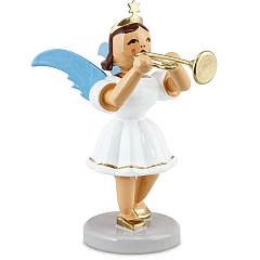 Angel short skirt white with trumpet