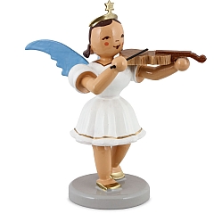 Angel short skirt white with viola