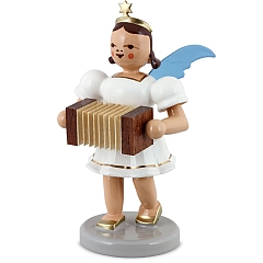Angel short skirt white with concertina