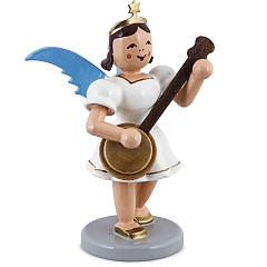 Angel short skirt white with banjo