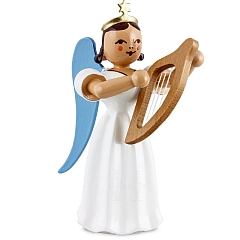 Angel long skirt white with little harp