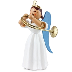 Angel long skirt white with saxhorn