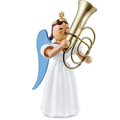 Angel long skirt white with tuba