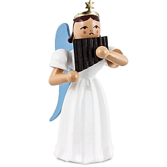 Angel long skirt white with pan flute