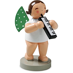 Angel with melodica
