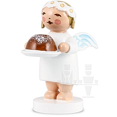Goodwill angel with cake
