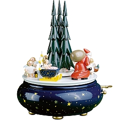 Music Box “Christmas procession” with 36-tone music work