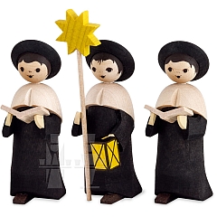 Carolers black stained 7 cm