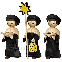 Carolers black stained 13 cm