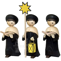 Carolers black stained 22 cm