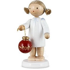 Angel with Christmas ornament
