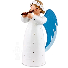 Angel with Recorder white