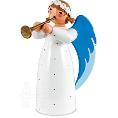 Angel with Flute white