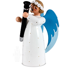 Angel with Bassoon white