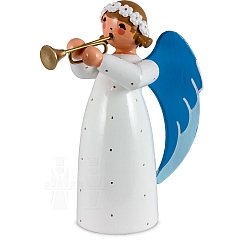 Angel with Trumpet white