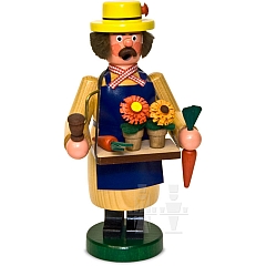 Gardner with flowers German Smoker