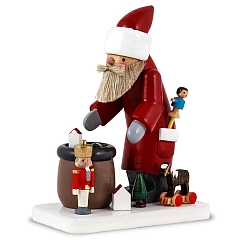 Santa Claus with toys