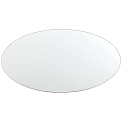 Decoration Plate OVAL white