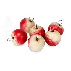 Apples 6 pieces with hooks