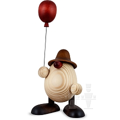 Egghead Otto with ballon brown