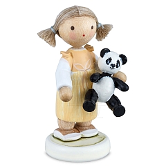Girl with Panda