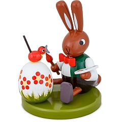 Hase Eiermaler klein Serie 8 cm