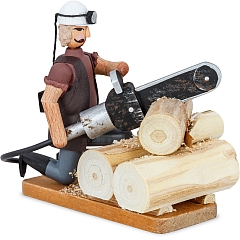 Carpenter with compressed air saw