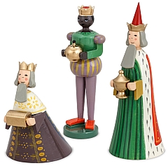 Nativity Scene small 3 Figurines The Three Wise Man from Wendt & Kühn