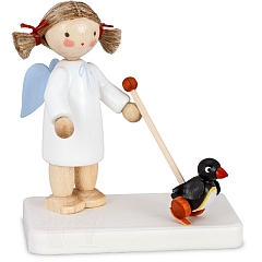 Angel with Waddling Penguin from Flade