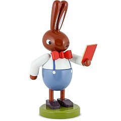 Easter Bunny with book