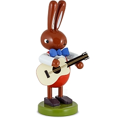 Easter Bunny large with guitar