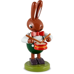 Easter Bunny with snare drum