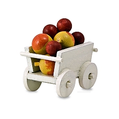 Carriage with apples